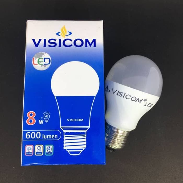 LED BULB 8 WATT VISICOM - Moonlight